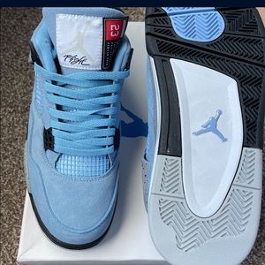 Jordan 4 Retro UNC blue 10.5M ds